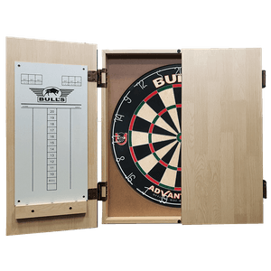 Bull’s Deluxe Cabinet Light Oak – dartstaulukaappi