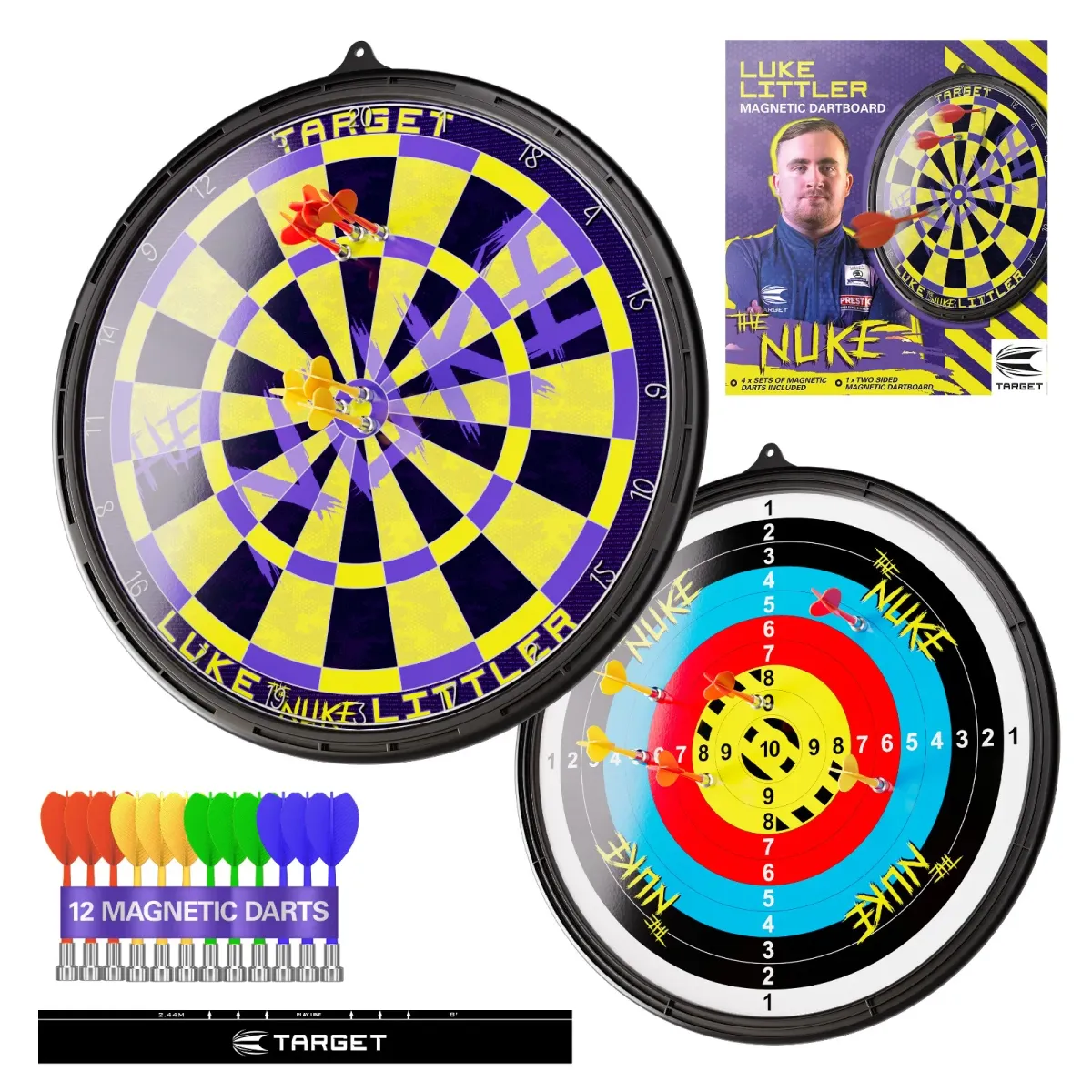 Target Luke Littler Magnetic Dartboard