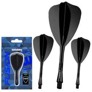 Winmau Fusion Arrow – integroitu varsi ja sulka
