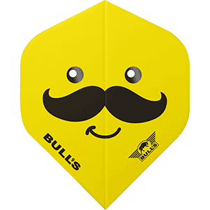 Bull's Smiley 100 Mustache No.2
