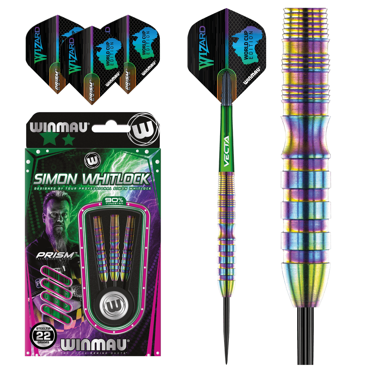 Winmau Simon Whitlock World Cup S.E. 90%
