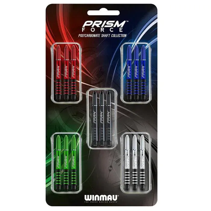 Winmau Prism Force Shaft Collection – dartsvarsi setti