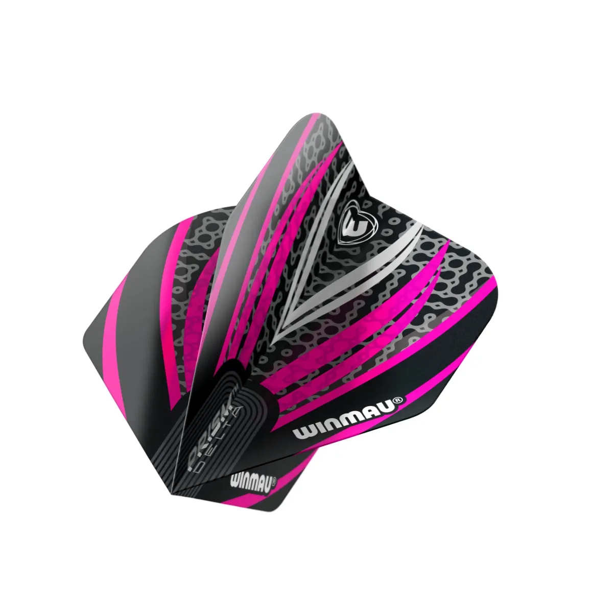 Winmau Black, White & Pink Prism Delta Standard – dartssulat