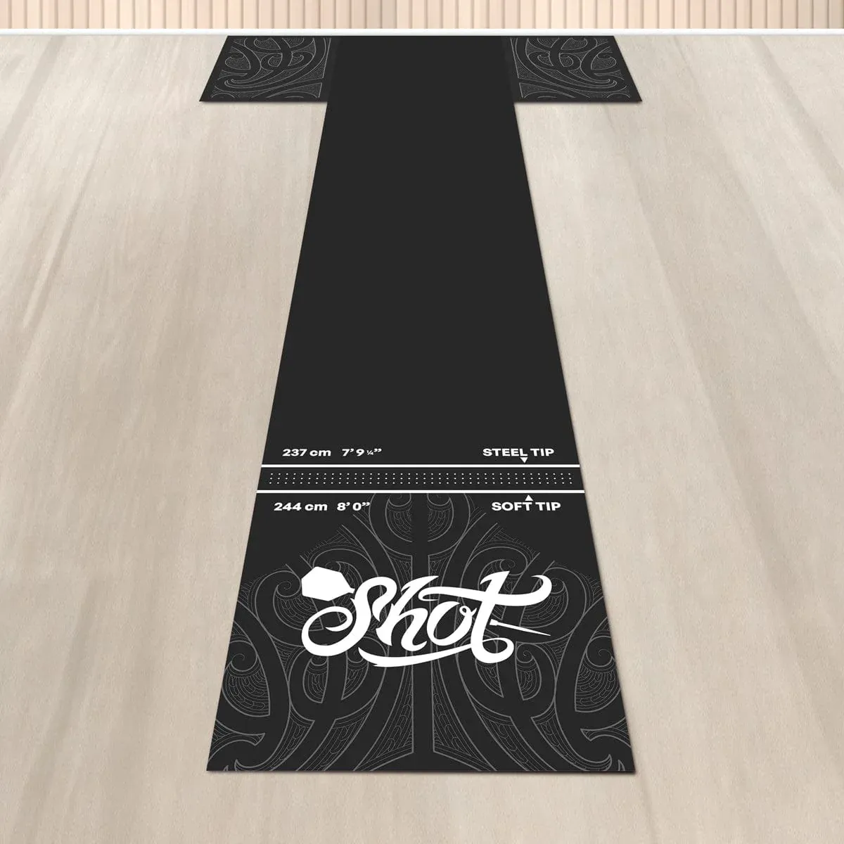Shot Professional T Dart Mat – darts-matto