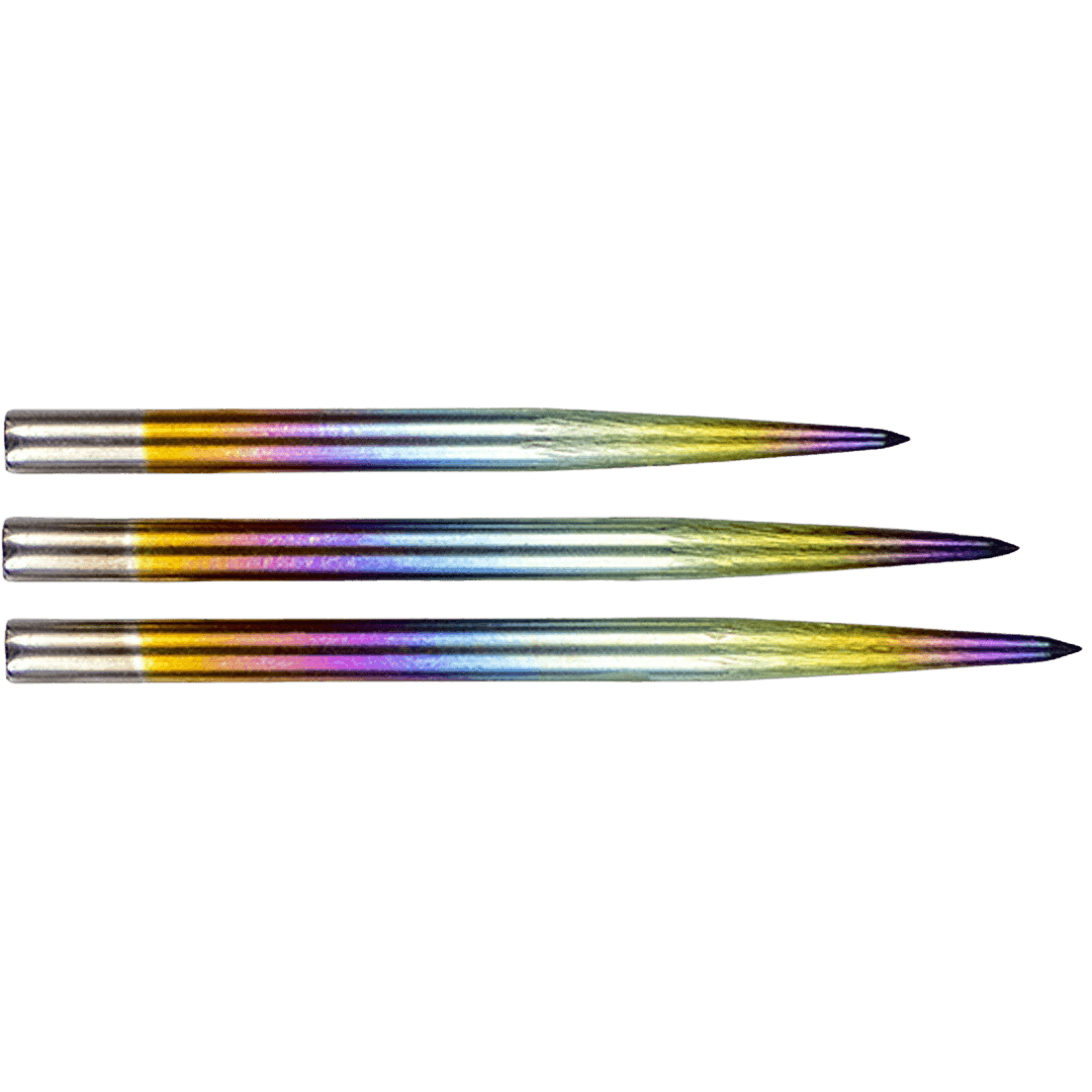 Bull's Steel Points Rainbow 38mm