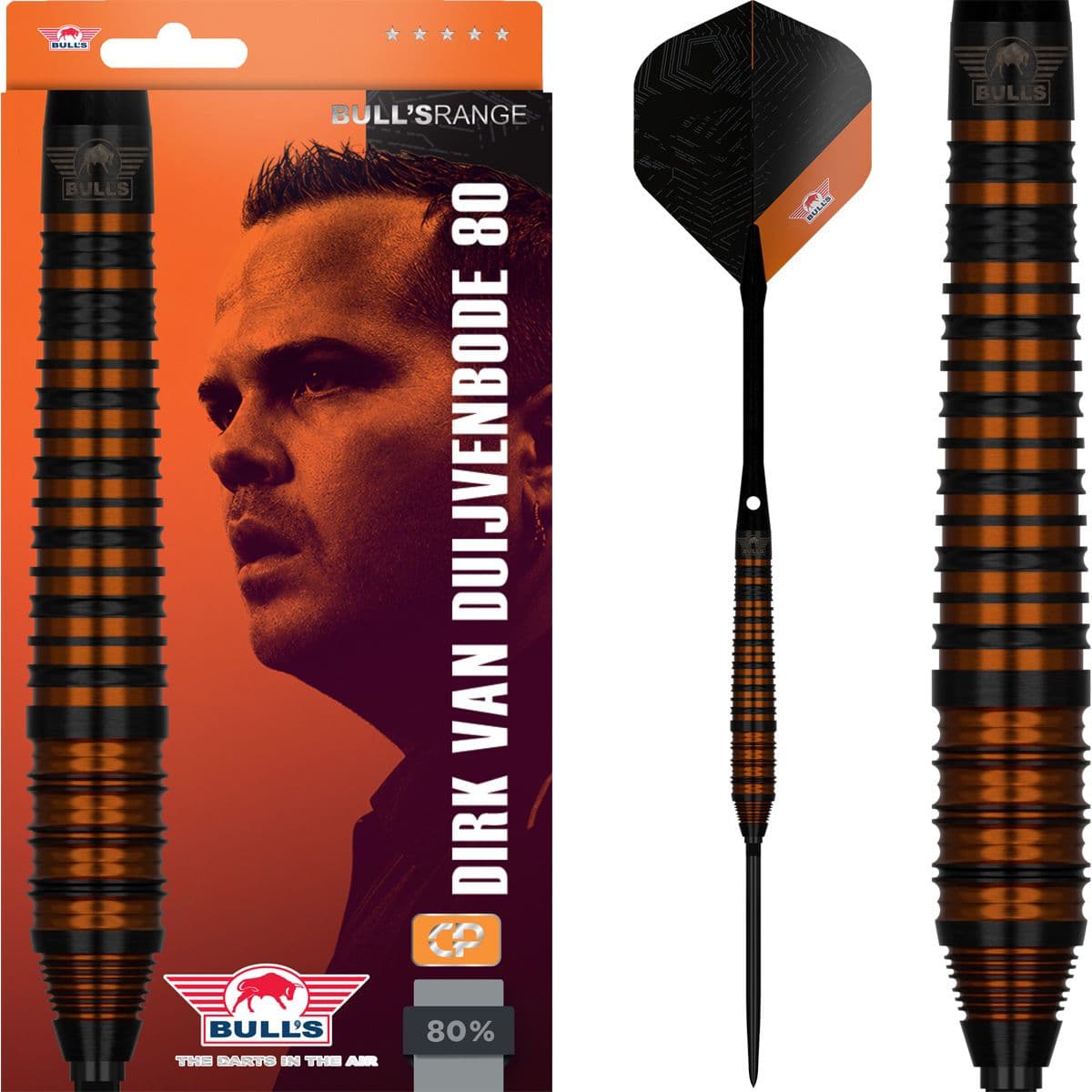 Bull's Dirk van Duijvenbode 80% Black CP